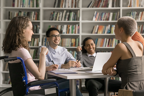 Students in classroom